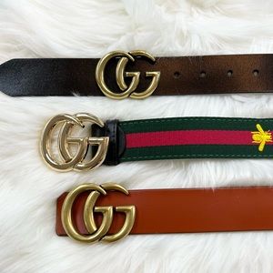 Set of 3 belts purchased from Amazon, never worn